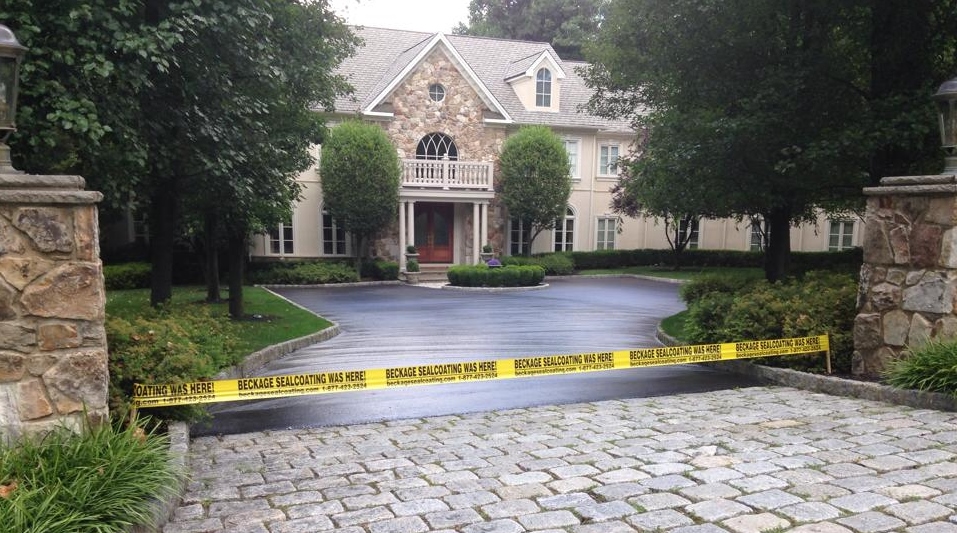 Driveway sealcoating in New Jersey