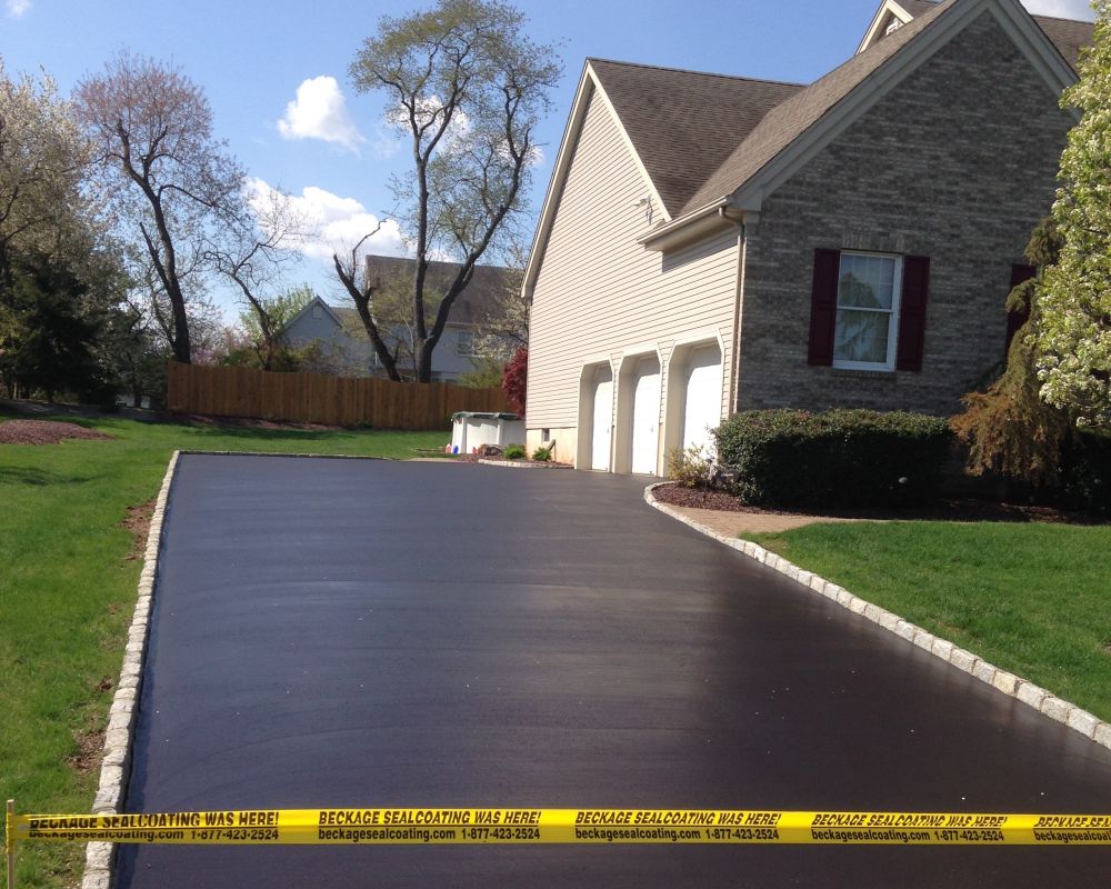 Driveway Sealcoating in New Jersey Completed Projects