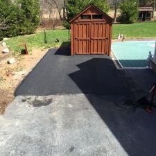 Completed Driveway Extension in New Jersey