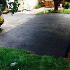 Completed Residential Driveway Extension