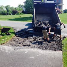 Driveway Entrance Asphalt Repair in NJ